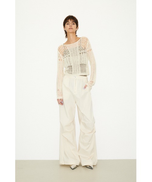 「THROW by SLY」 長袖ニット FREE ブラック レディース_画像7