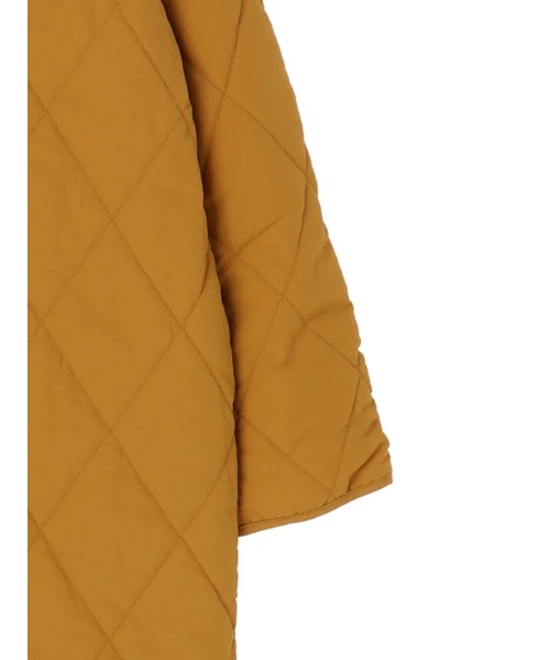 「Green Parks」 ノーカラーコート FREE イエロー レディース_画像5