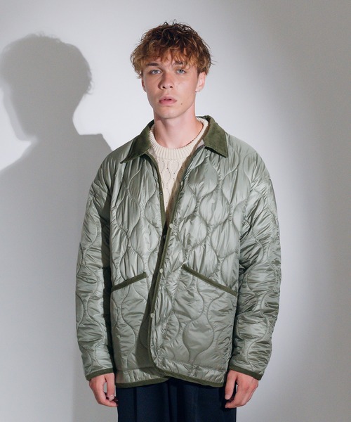 「ONCILY」 ジャケット MEDIUM オリーブ メンズ_画像3