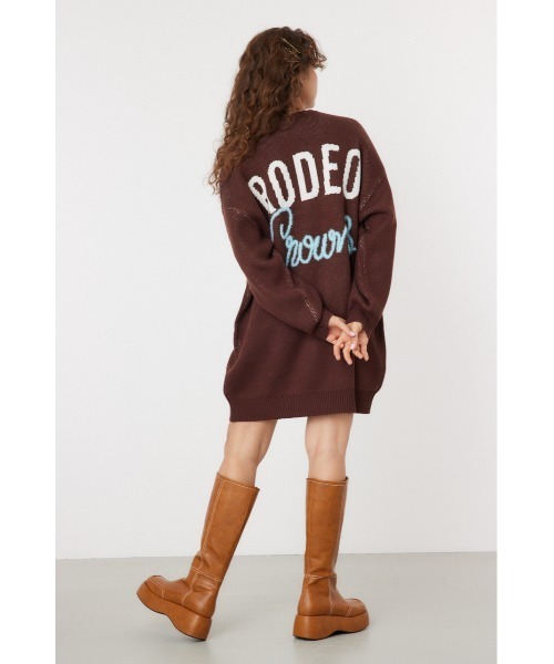 「RODEO CROWNS WIDE BOWL」 ニットワンピース FREE ブラウン レディース_画像5