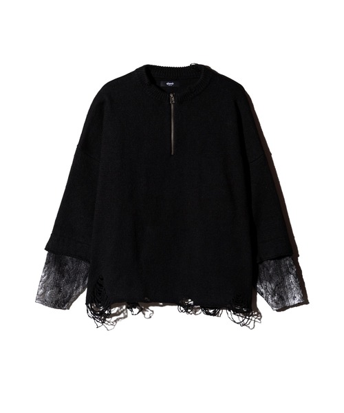 「glamb」 長袖ニット M ブラック メンズ