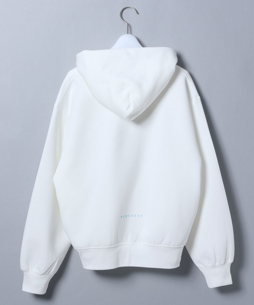 「NUMERALS」 プルオーバーパーカー 60 ライトベージュ レディース_画像5
