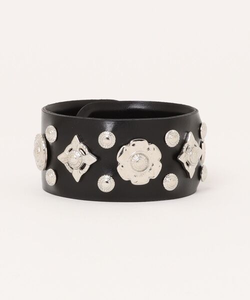 TOGA TOO ブレスレット TOGA TOO Leather roll bangle レディース