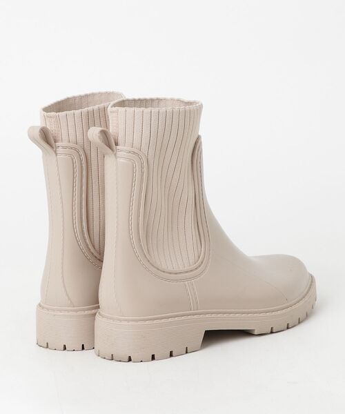 「RANDA」 レインブーツ LL ベージュ レディース_画像2