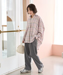 ブラウス シャツ 限定展開 ビッグシルエット ...の詳細画像2