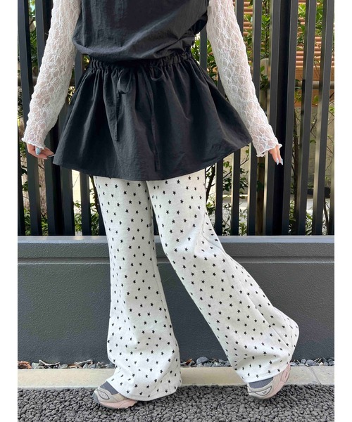 「WC」 ブーツカットパンツ FREE グレー レディース_画像2