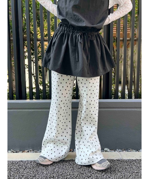 「WC」 ブーツカットパンツ FREE グレー レディース_画像4