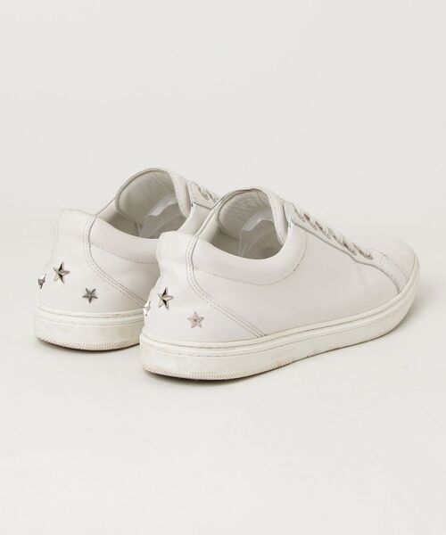 「JIMMY CHOO」 ローカットスニーカー 43 ホワイト メンズの画像