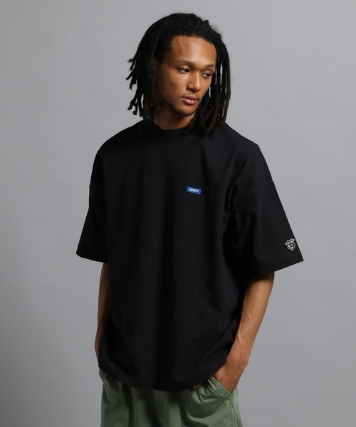 「GEORGE'S」 半袖Tシャツ MEDIUM ブラック メンズ_画像4
