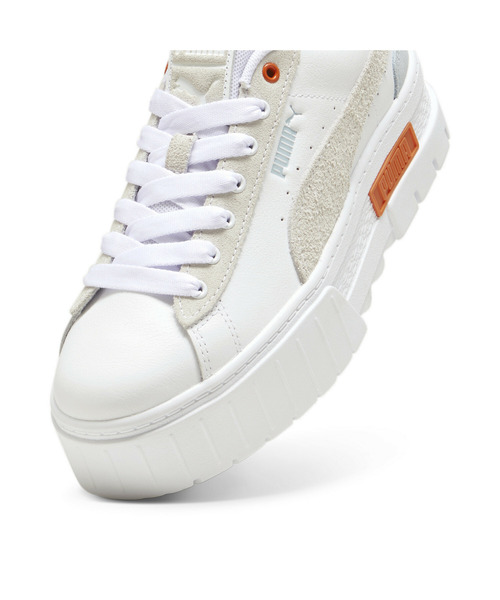 「PUMA」 ローカットスニーカー 22.0cm ホワイト系その他 レディース_画像8