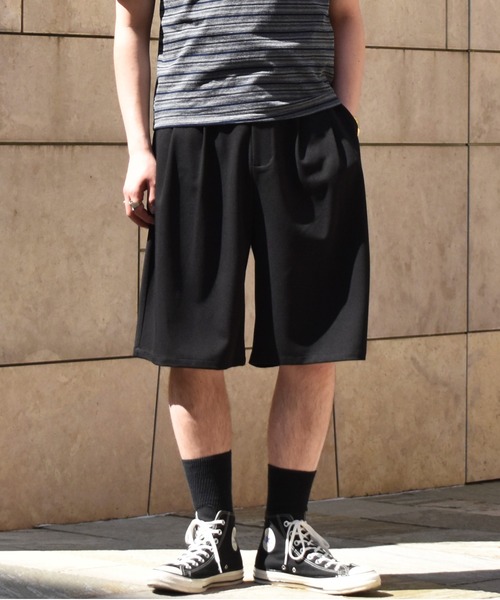 Noen（ノエン） パンツ ワイドフィットグルカショーツ メンズ