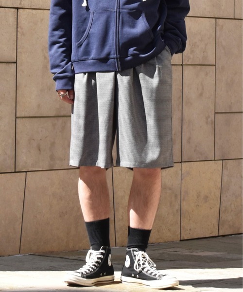 Noen（ノエン） パンツ ワイドフィットグルカショーツ メンズ