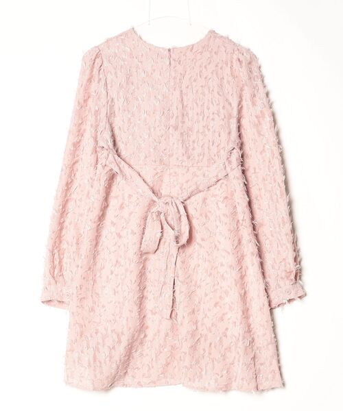 「Jasmine Grandiflorum」 長袖ワンピース MEDIUM ピンク レディース_画像2