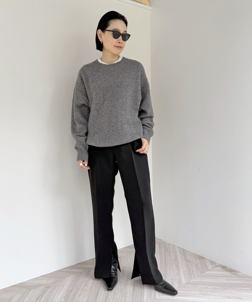 「AP STUDIO」 パンツ 38 ブラック レディースの画像