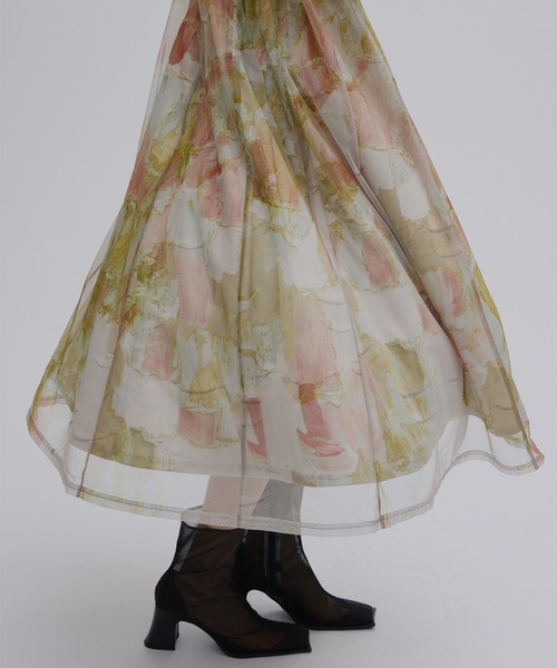 Ameri（アメリ） ドレス UND GYPSUM ART DRESS : ZOZOTOWN Yahoo!店