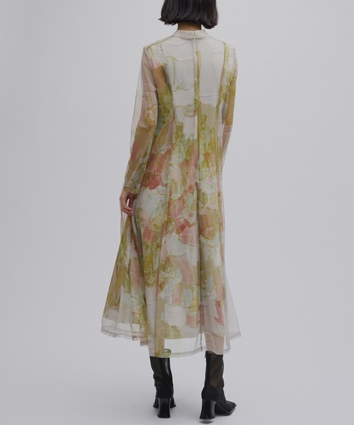 Ameri（アメリ） ドレス UND GYPSUM ART DRESS : ZOZOTOWN Yahoo!店