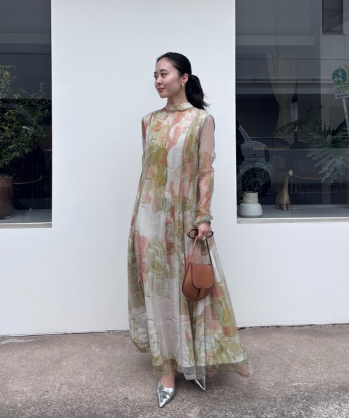 Ameri（アメリ） ドレス UND GYPSUM ART DRESS : ZOZOTOWN Yahoo!店