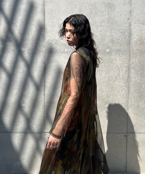 Ameri（アメリ） ドレス UND GYPSUM ART DRESS : ZOZOTOWN Yahoo!店