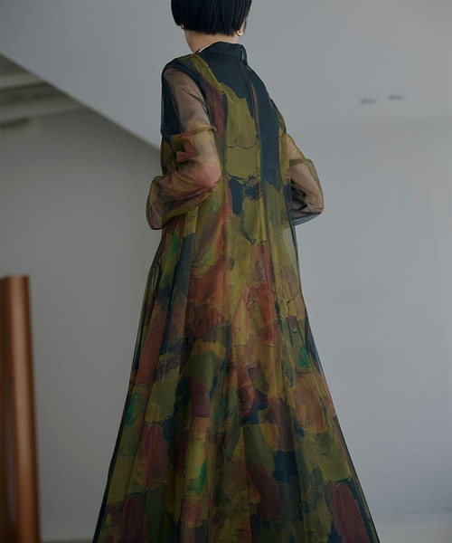 Ameri（アメリ） ドレス UND GYPSUM ART DRESS : ZOZOTOWN Yahoo!店