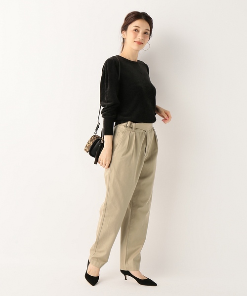 「IENA」 チノパンツ 36 ベージュ レディース_画像6