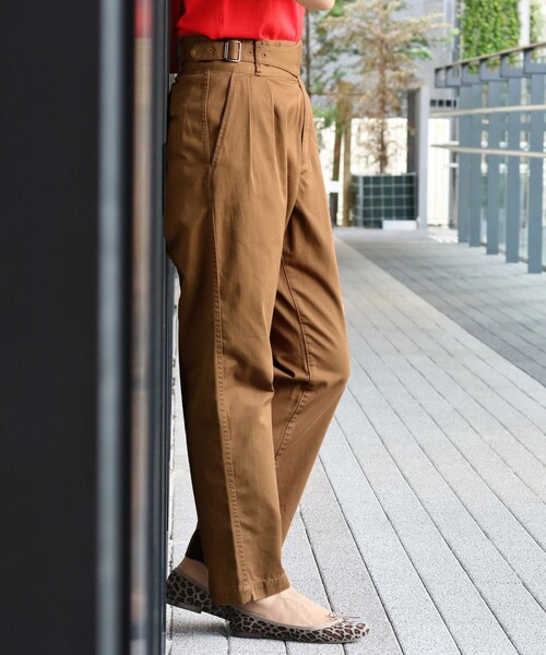 「IENA」 チノパンツ 36 ベージュ レディース_画像9
