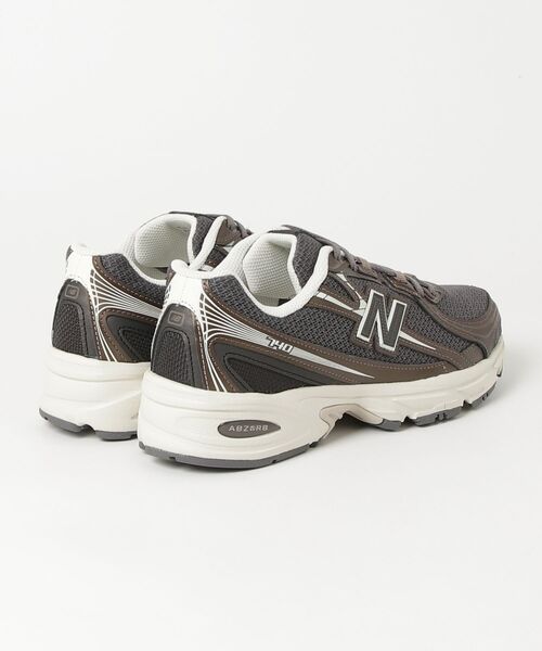 「New Balance」 ローカットスニーカー 26cm ダークグレー メンズの画像