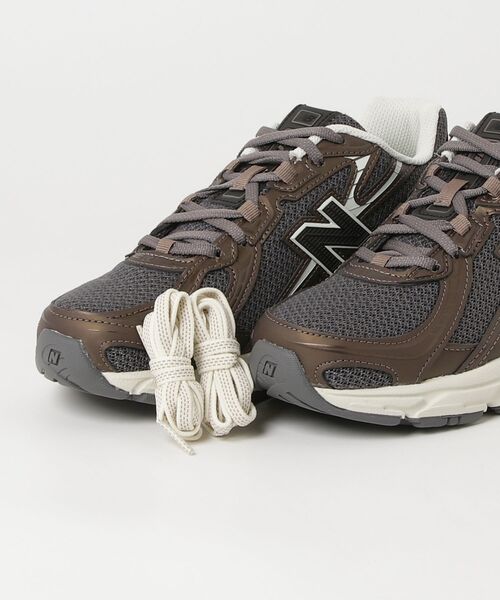 「New Balance」 ローカットスニーカー 26cm ダークグレー メンズの画像