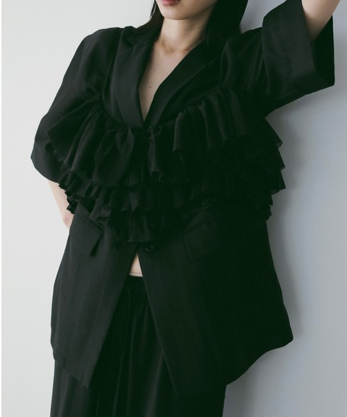 anuke（アンヌーク） キャミソール Mesh Frill Camisole : ZOZOTOWN