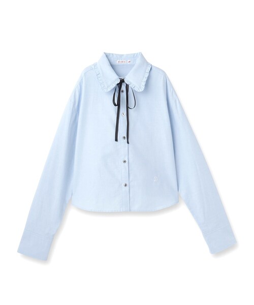 「DRESSTERIOR」 長袖シャツ 36 ホワイト レディース_画像2