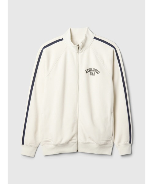 GAP（ギャップ） ジャージブルゾン X-LARGE オフホワイト メンズ