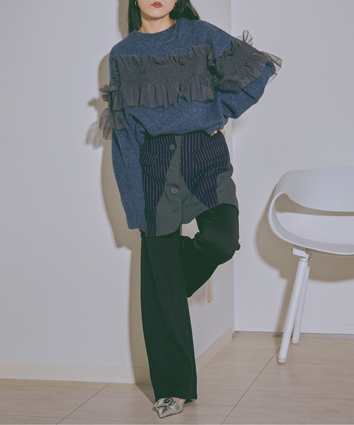 「Ezick」 ベルト FREE ブラック レディース_画像3
