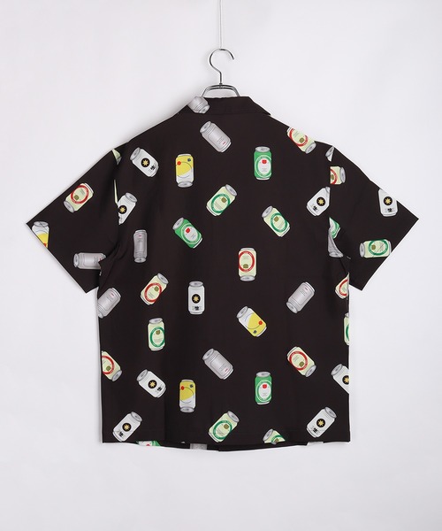 WESTSEA（ウエストシー） アロハシャツ シャツ 半袖 総柄ストレッチ
