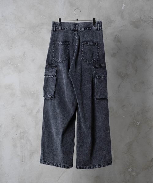 「INTER FACTORY」 カーゴパンツ LARGE グレー メンズ_画像3