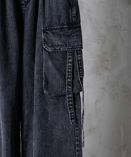「INTER FACTORY」 カーゴパンツ LARGE グレー メンズ_画像7