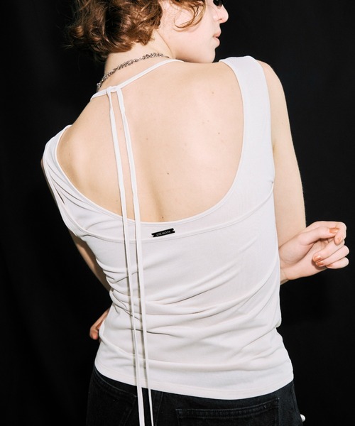 JOSE MOON（ジョゼムーン） タンクトップ ノースリーブ LAYERED TANK