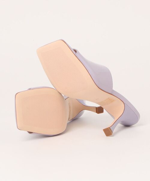 「Mollini」 ミュール 38 ラベンダー レディース_画像3