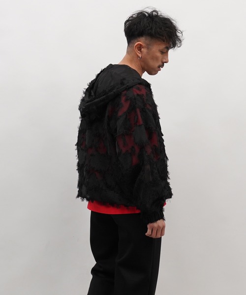 「Aphlotus」 長袖シャツ MEDIUM ブラック メンズ_画像8