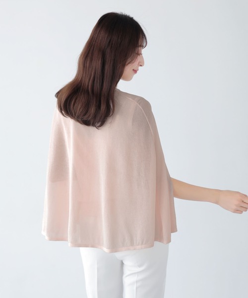Mirenue ニット セーター シアーケープニット レディース : ZOZOTOWN 
