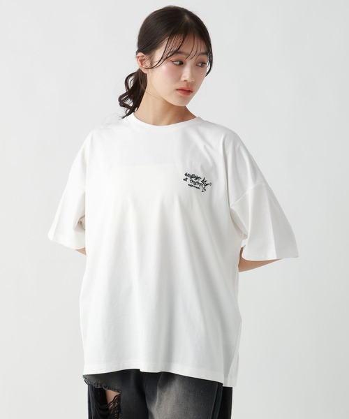 「repipi armario」 「KIDS」半袖Tシャツ SMALL ホワイト キッズ_画像4