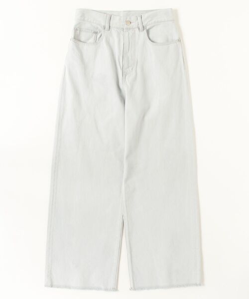 「UNITED ARROWS」 デニムパンツ 36 ホワイト レディース_画像2