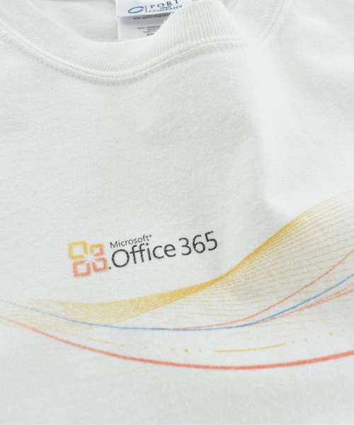 VINTAGE tシャツ 「USED」“Microsoft office365” 企業ロゴ Tシャツ