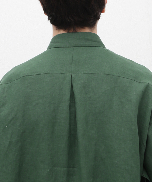 「markaware」 長袖シャツ 3 グリーン メンズ_画像4