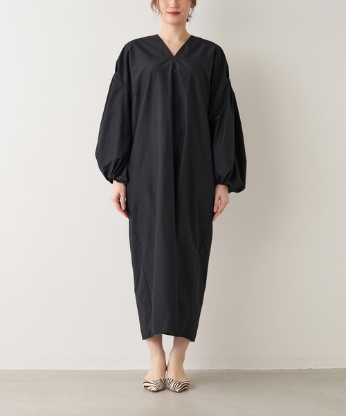 「MICA&DEAL」 長袖ワンピース FREE ブルー レディース_画像9