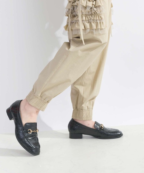「PICCIN」 カーゴパンツ M ブラック レディース_画像6