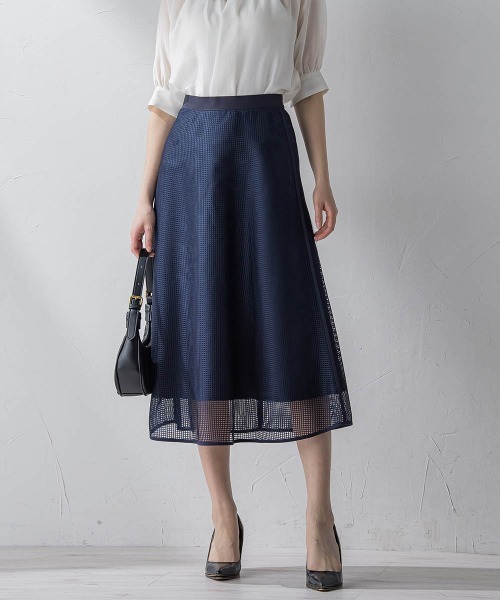 「ketty」 フレアスカート M ネイビー レディース_画像9