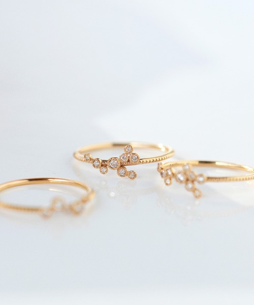 みず　SIENA ROSE シンプル ゴールドリング SIENA ROSE（シエナロゼ） 指輪 リング BIRTH STAR・リング「みずがめ