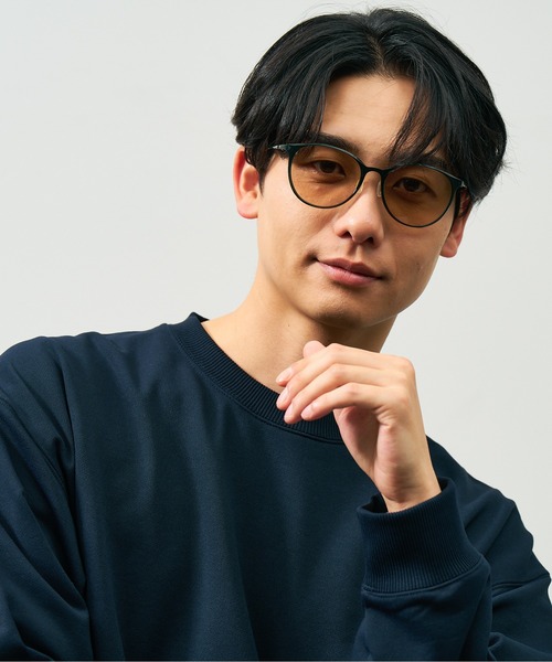 専用サングラスZoff SMART Skinny SUNGLASSES グリーン Zoff サングラス ボストン型サングラス｜Zoff SMART Skinny