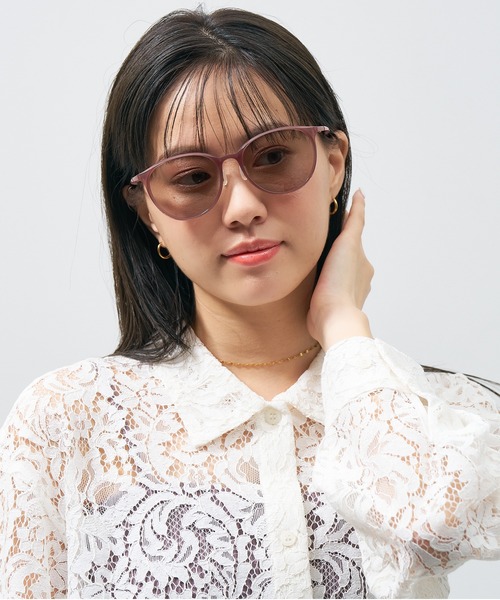 専用サングラスZoff SMART Skinny SUNGLASSES グリーン Zoff サングラス ボストン型サングラス｜Zoff SMART Skinny