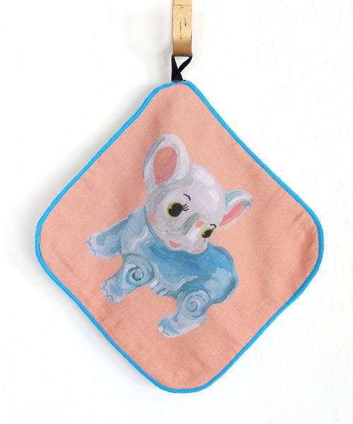 タオル ハンカチ Nathalie Lete/Gauze hand towel animal
