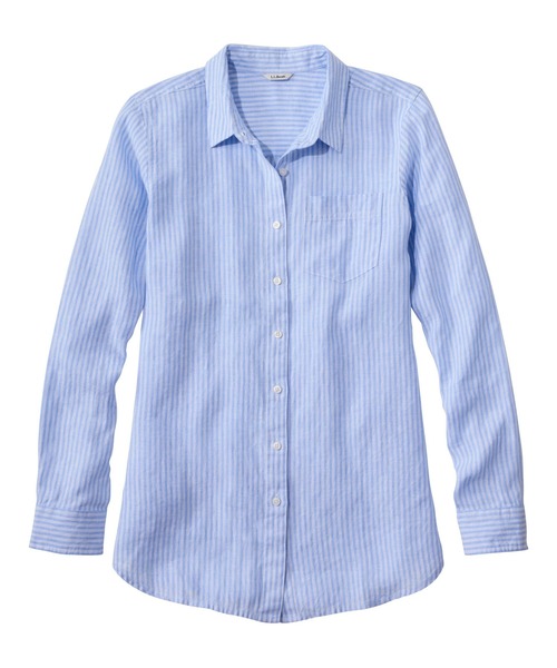 L.L.Bean（エルエルビーン） リネンシャツ ブラウス シャツ プレミアム